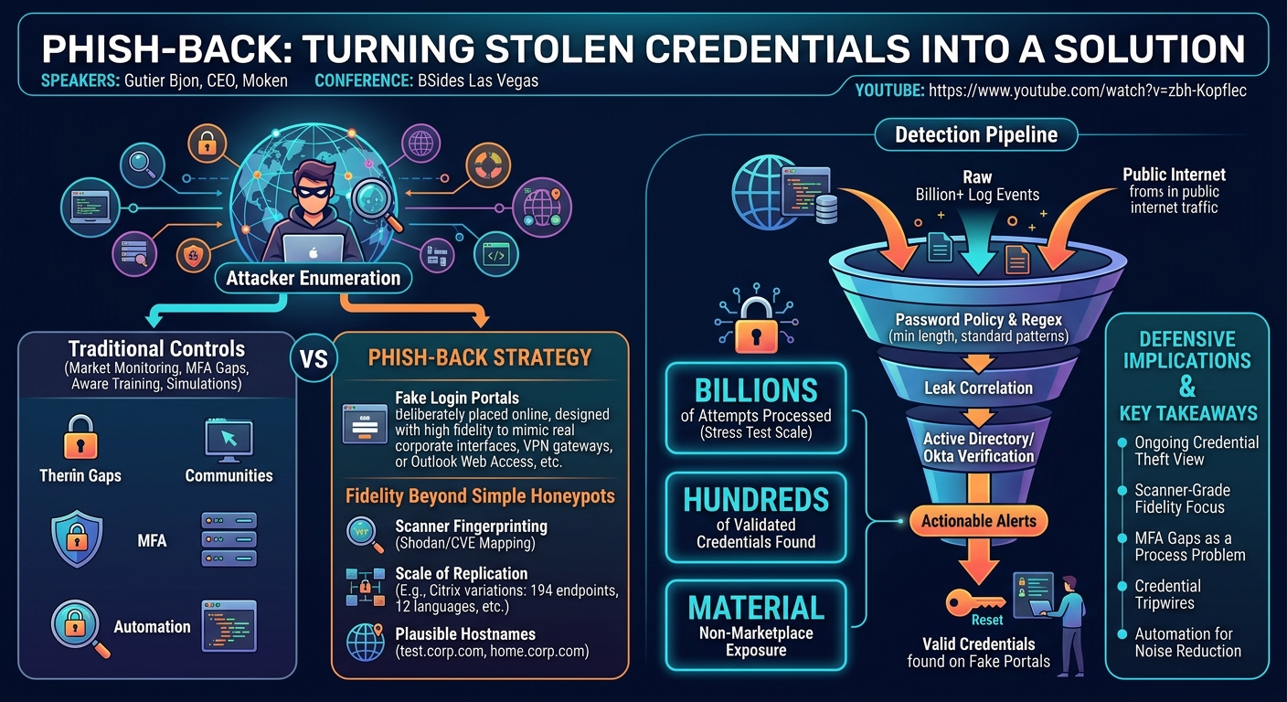 Visual summary for Phish-Back: How to turn the problem into a solution. by Gautier Bugeon