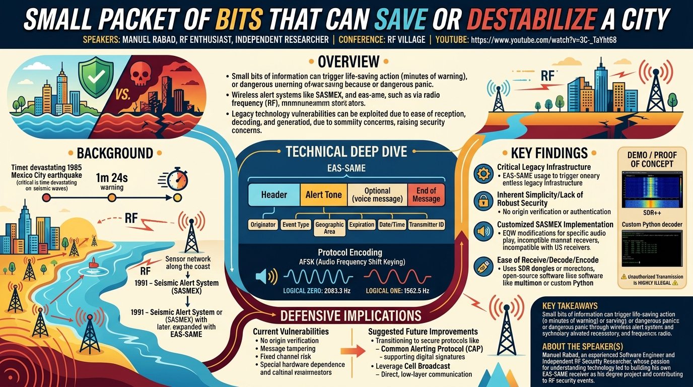 Visual summary for Small Packet of Bits That Can Save or Destabilize a City by Manuel Rabid